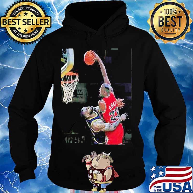Air Mj Dunk Over Lbj High Quality Custom Shirt Hoodie