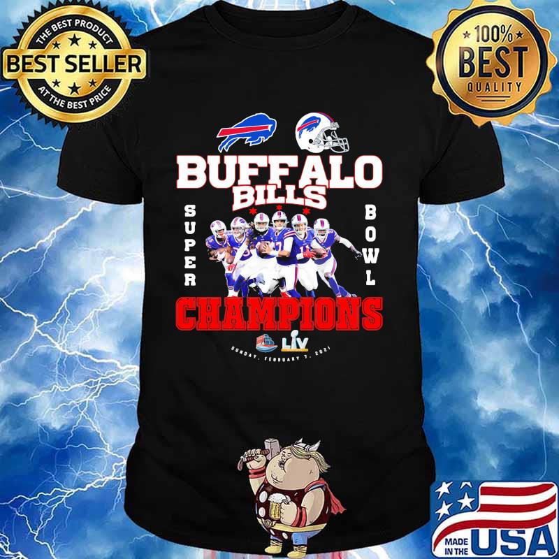 buffalo bills super bowl champions t shirt