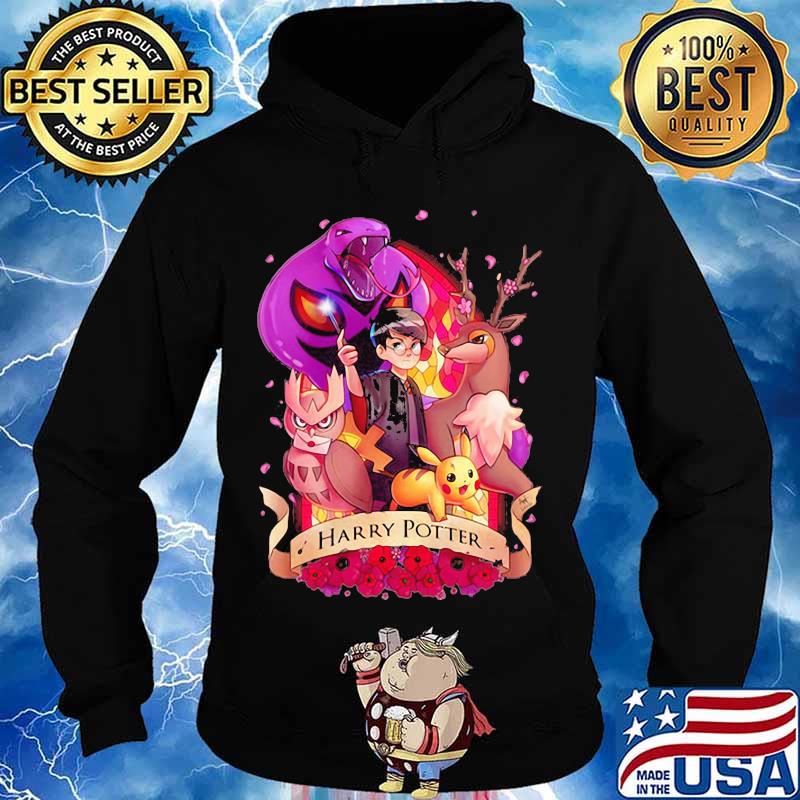 Harry Potter And Pokemon Shirt Hoodie