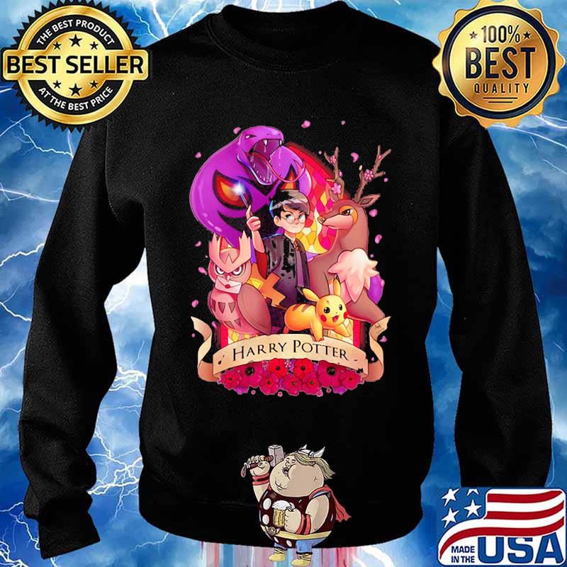 Harry Potter And Pokemon Shirt Sweater