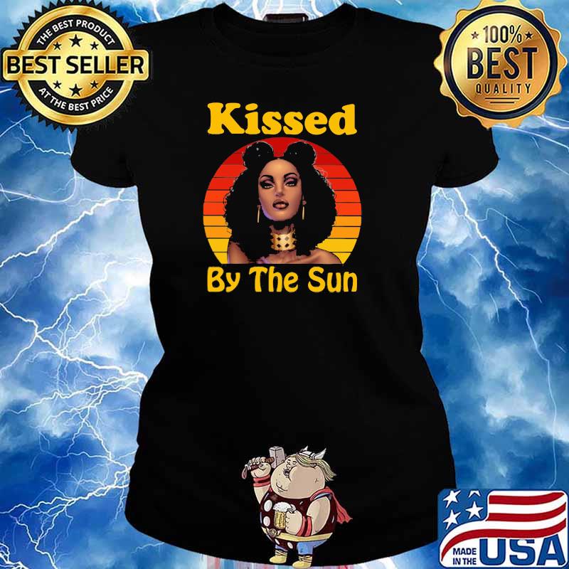 Kisses By The Sun The Girl Vintage Shirt Ladies tee
