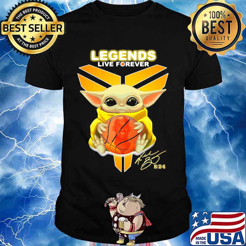 Legends Live Forever Baby Yoda Shirt