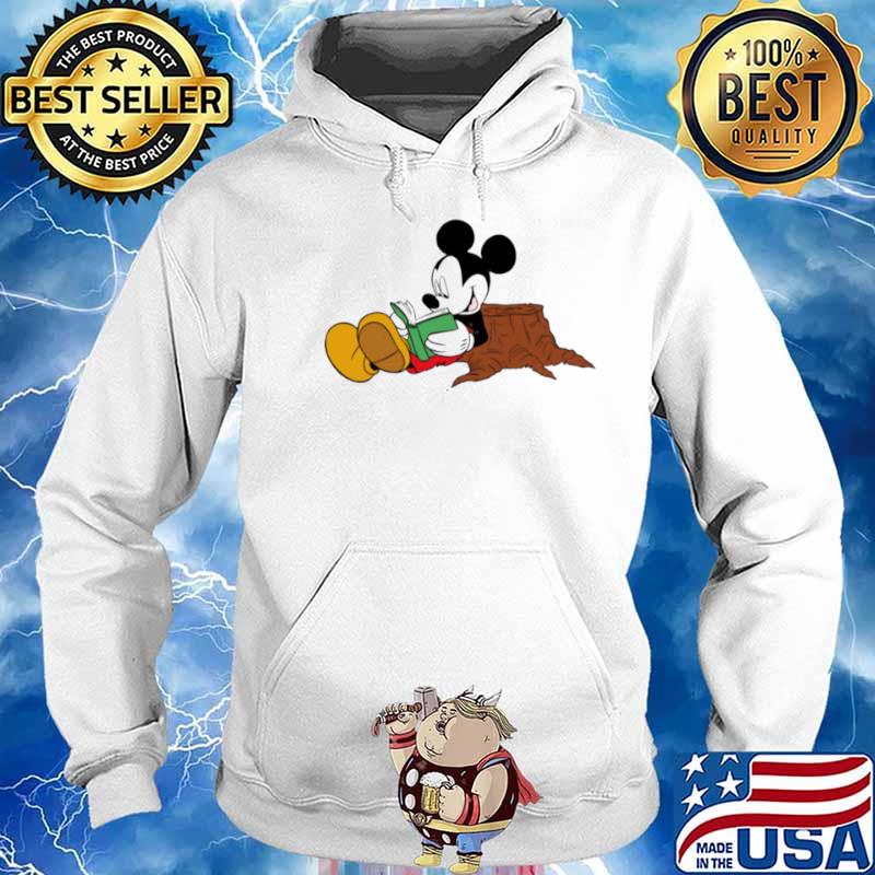 Mickey Mouse reading books Hoodie