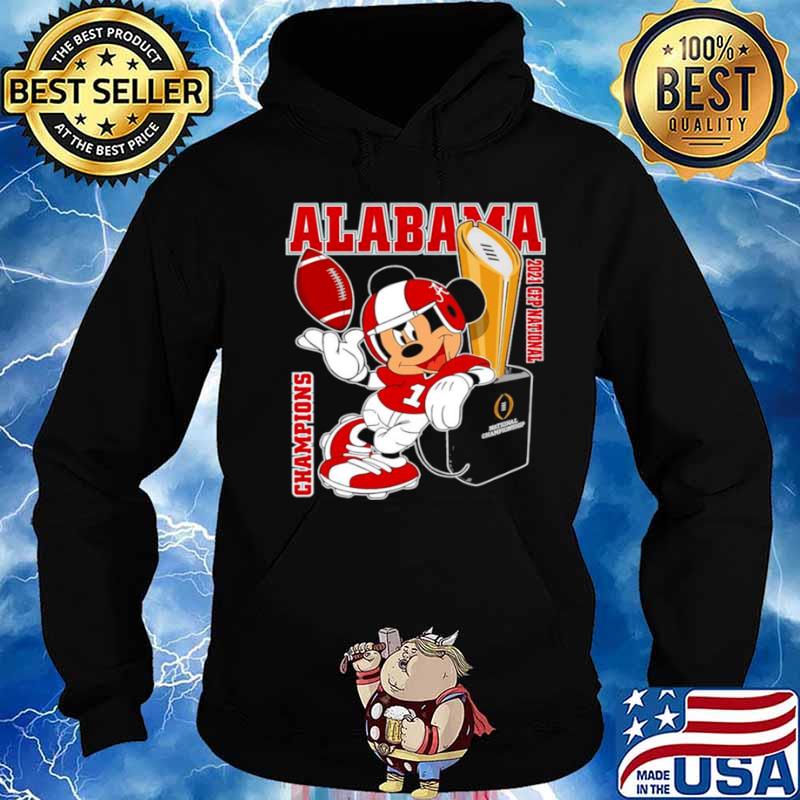 Mickey Mouse Alabama Crimson Tide National Championship 2021 shirt