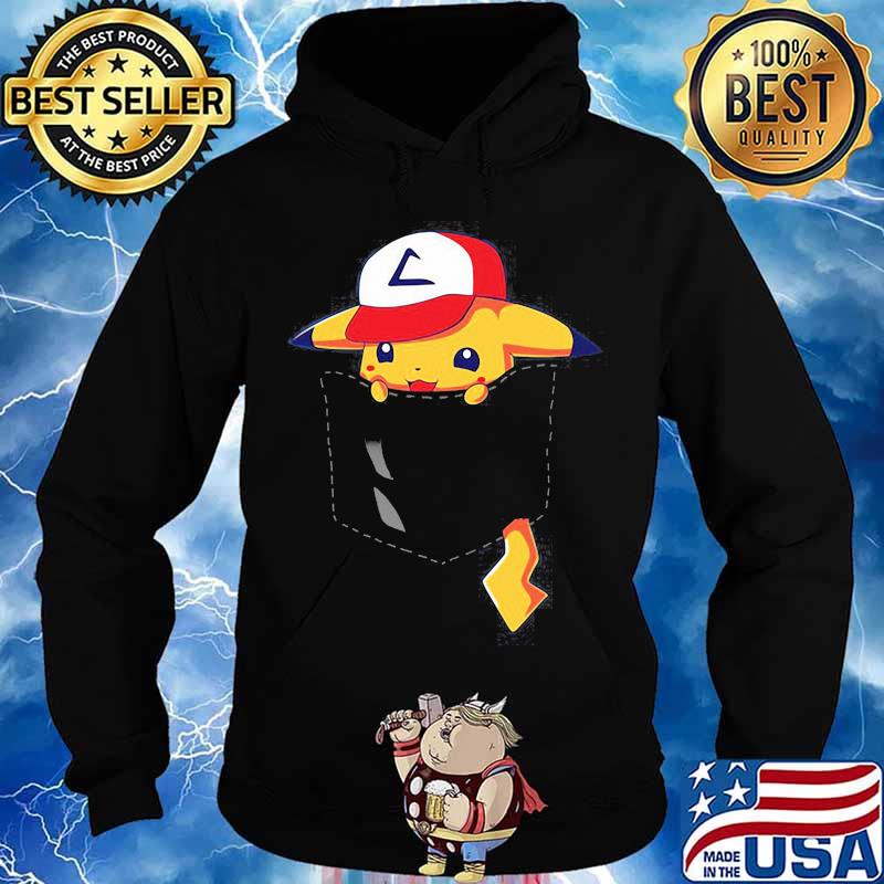 Pikachu Pokemon Cartoon Shirt Hoodie