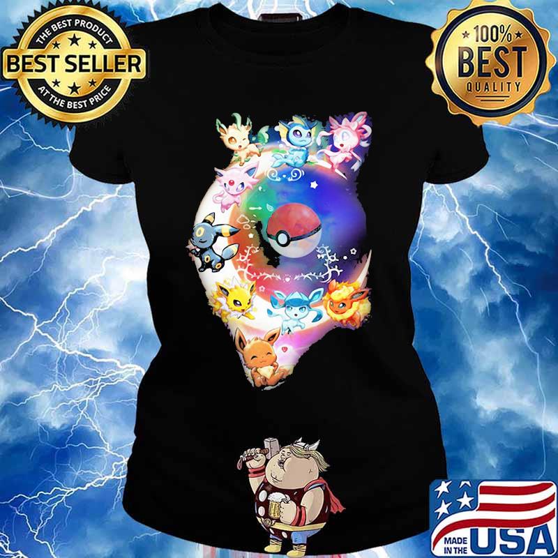 Pokemon Featuring Moonlight Shirt Ladies tee