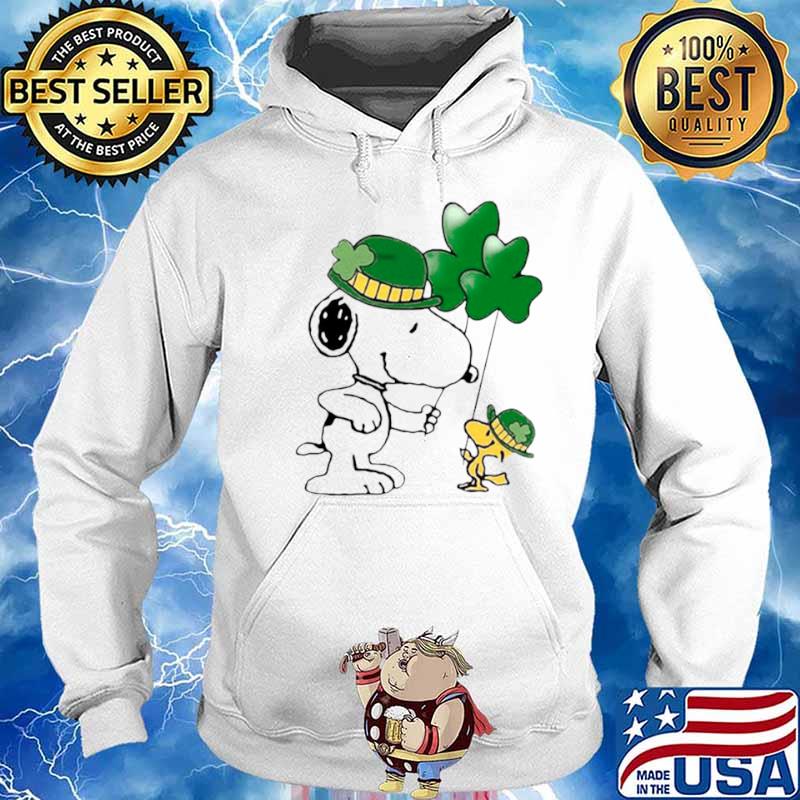 The Snoopy And Woodstock Happy St Patrick’s Day 2021 Hoodie