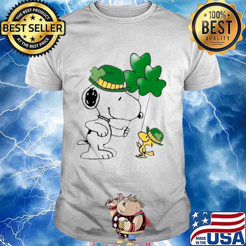 The Snoopy And Woodstock Happy St Patrick’s Day 2021 shirt