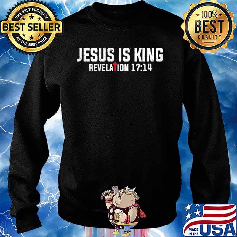 Vintage Bible Scripture Faith Jesus Is King Christian Sweater