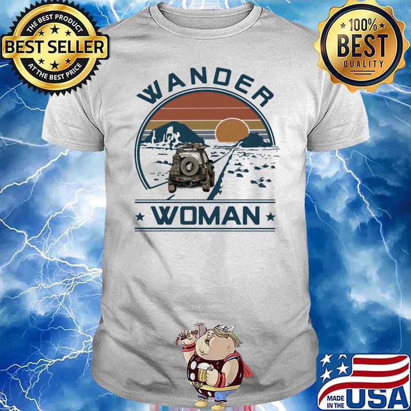 Wander Woman Uaz Car Vintage Shirt