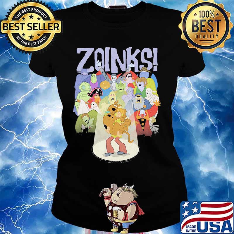 Zoinks Shaggy And Scooby Doo Shirt Ladies tee