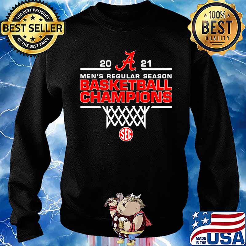 2021 mens regular season basketball champions Alabama Crimson Tide Sweater