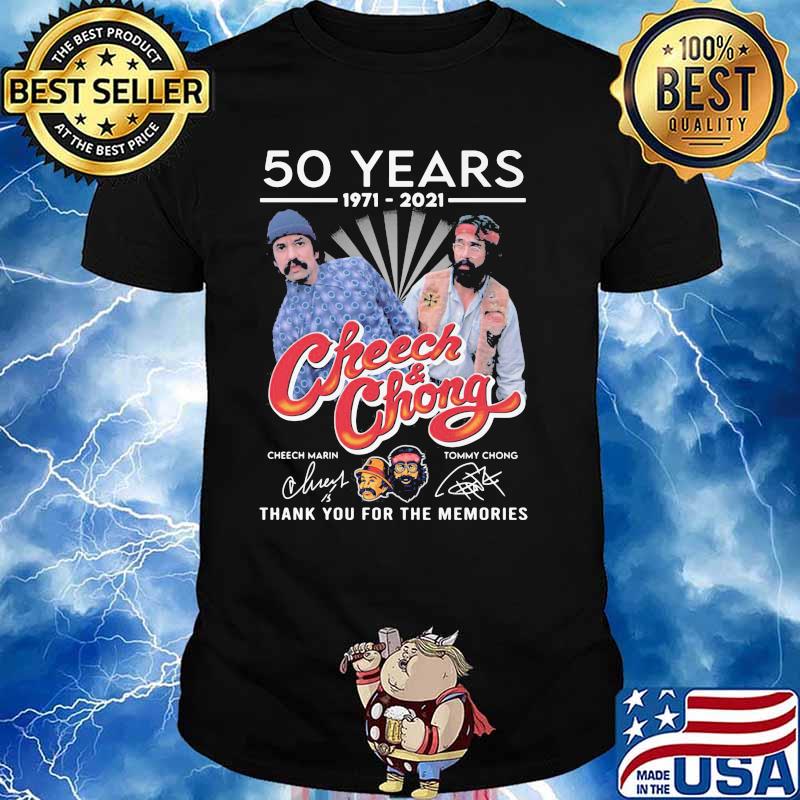 50 Years 1971 2021 Ckeeck And Ckong Thank You For The Memories Shirt