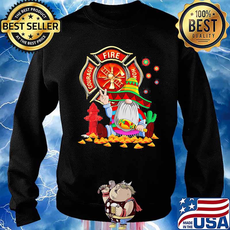 Courage Fire Home Drawf Shirt Sweater