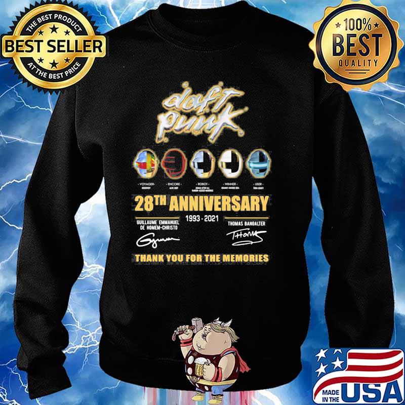 Dark Punk 28th Anniversary 1993 2021 Thank You For The Memories Shirt Sweater