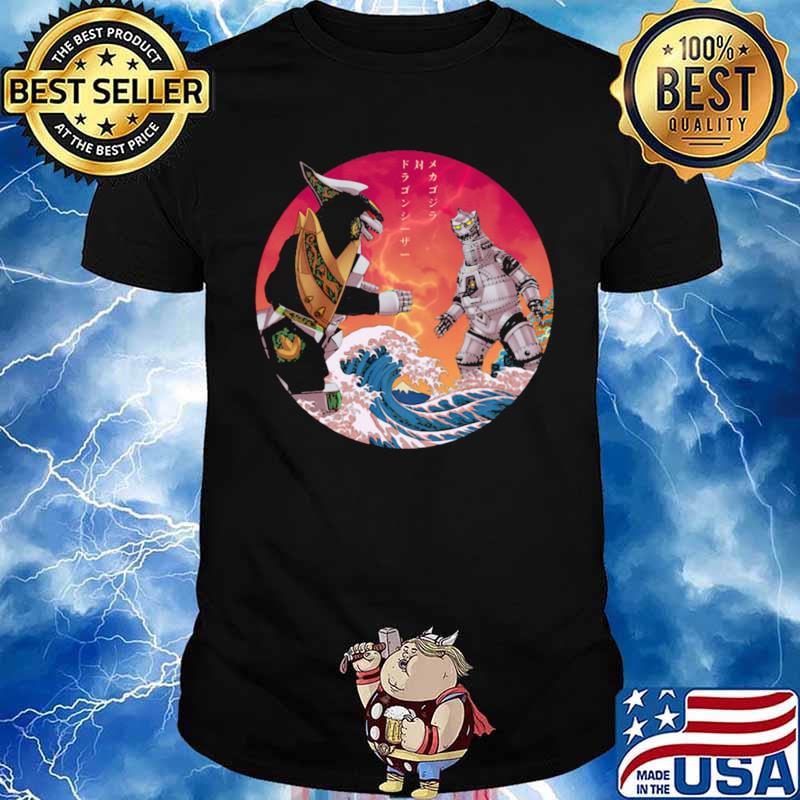 Discover Japan Mechagodzilla Vs Godzilla shirt