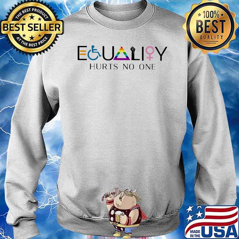 Equality Hurts No One Lgbt Woman Shirt Sweater