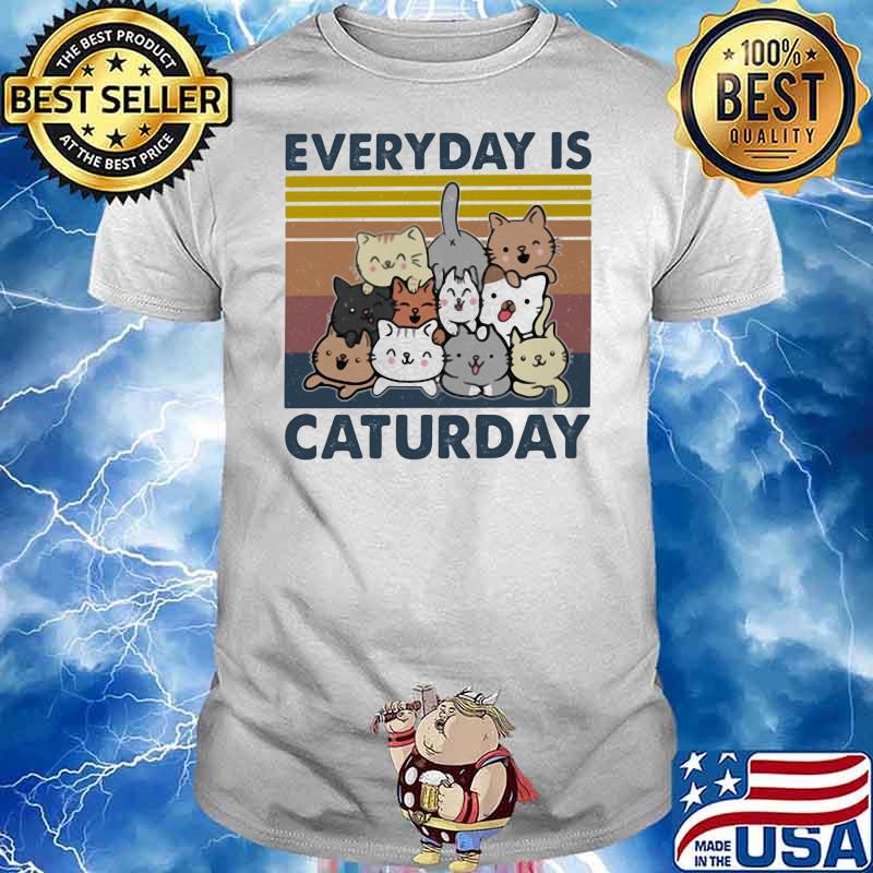 Everyday Is Caturday Vintage Shirt