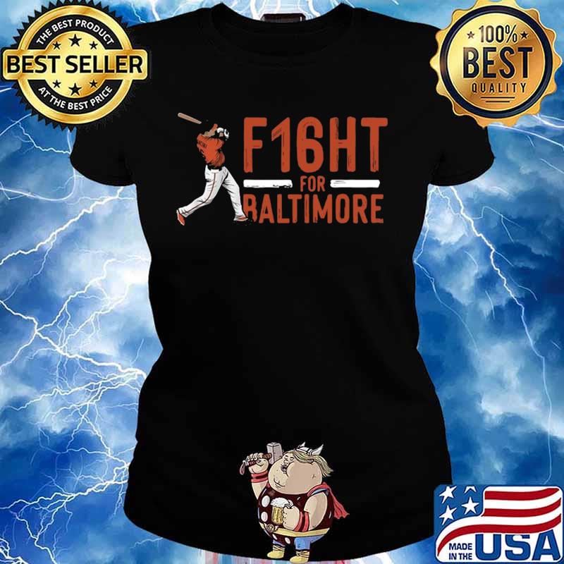F16ht for Baltimore baseball 2021 Ladies tee