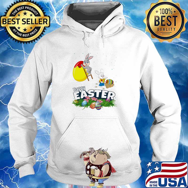 Happy Easter Day Rabbits Disney Shirt Hoodie