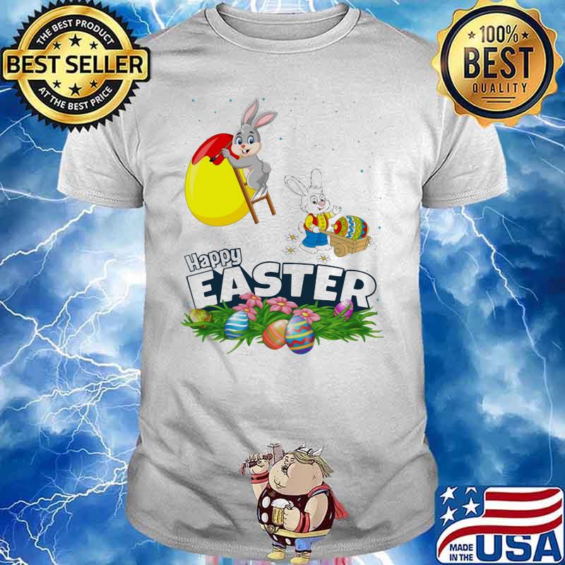 Happy Easter Day Rabbits Disney Shirt