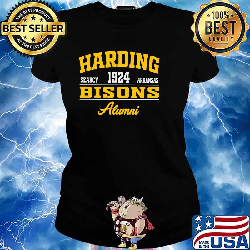 Harding Bisons Alumni Searcy Arkansas 1924 Shirt Ladies tee
