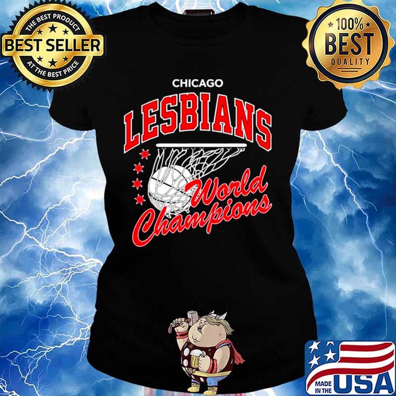 Lesbian Basketball Sports Chicago Athletic Lgbtq Ladies tee