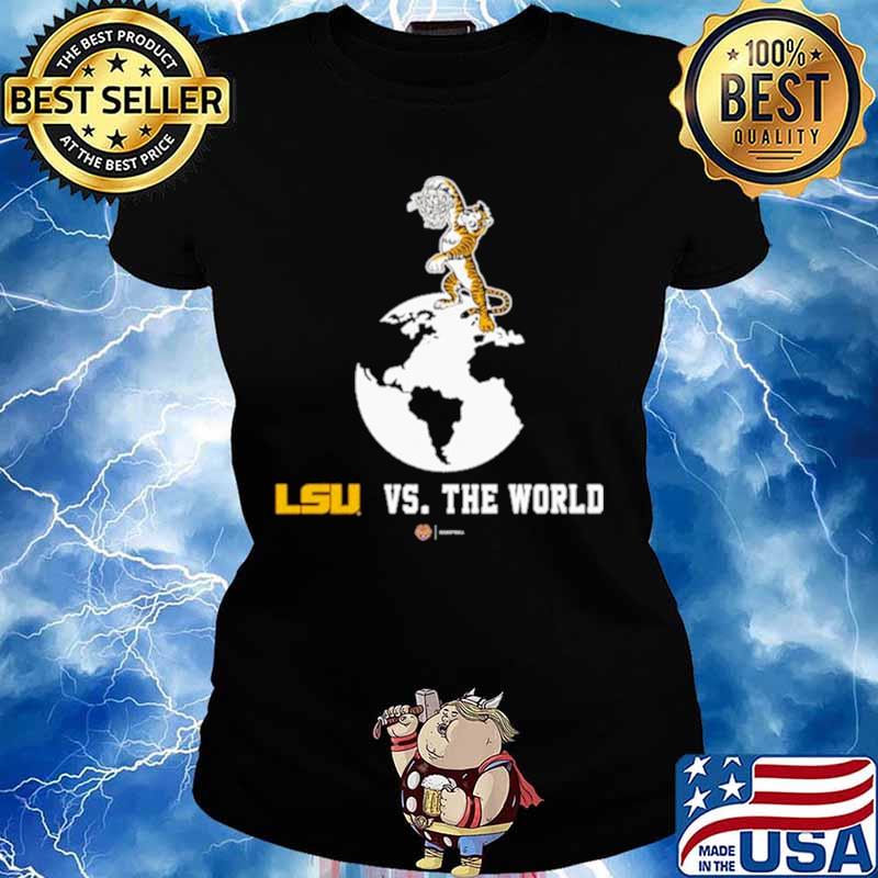 LSU Basketball vs The World 2021 Ladies tee