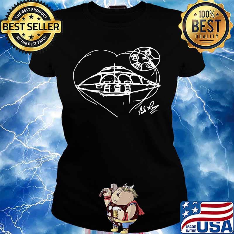 OFFICIAL BOB LAZAR UAP SKETCH SHIRT Ladies tee