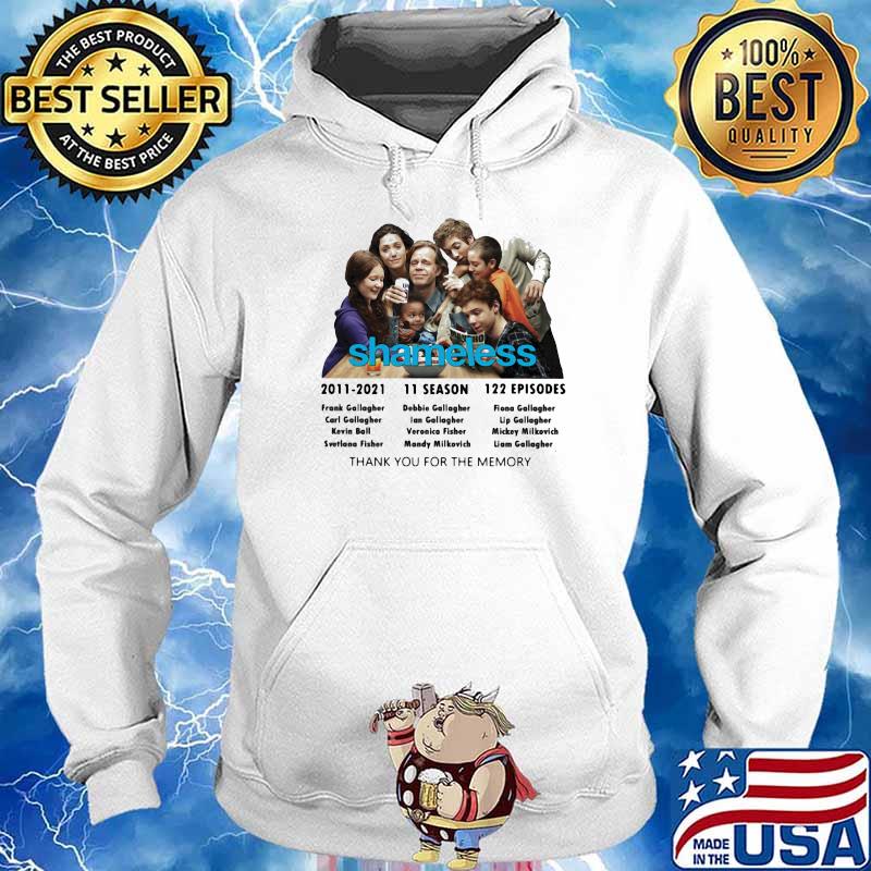 Shameless 11 Season Thank You For The Memories Shirt Hoodie