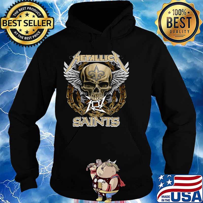 skull metallica saints Hoodie