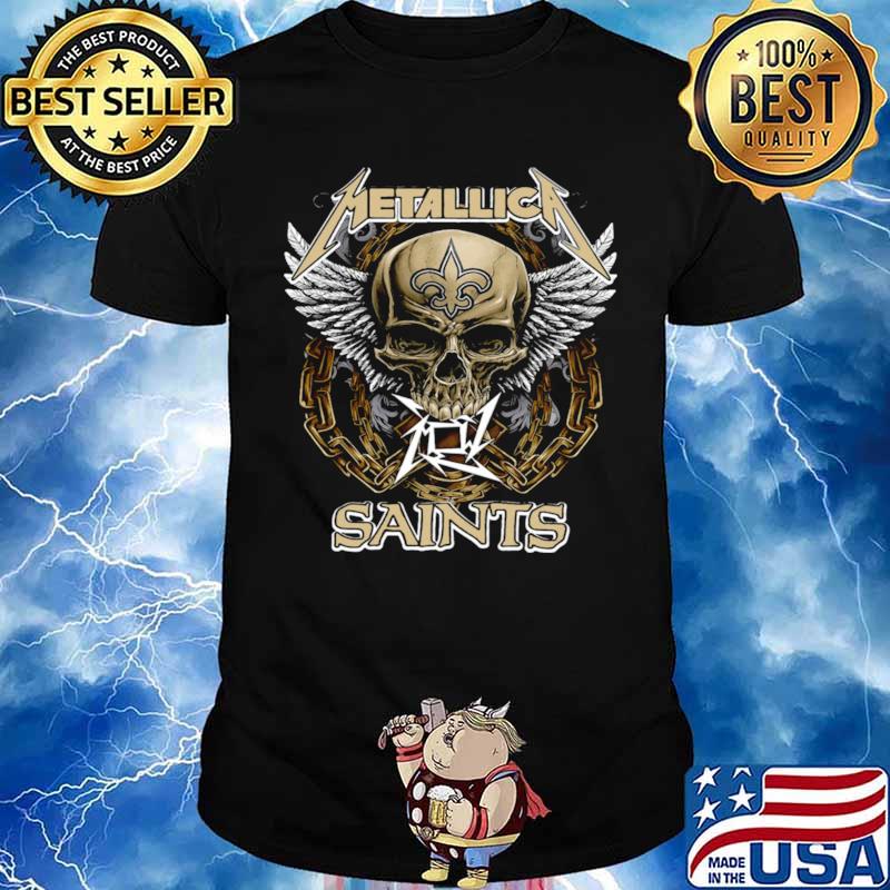 skull metallica saints shirt