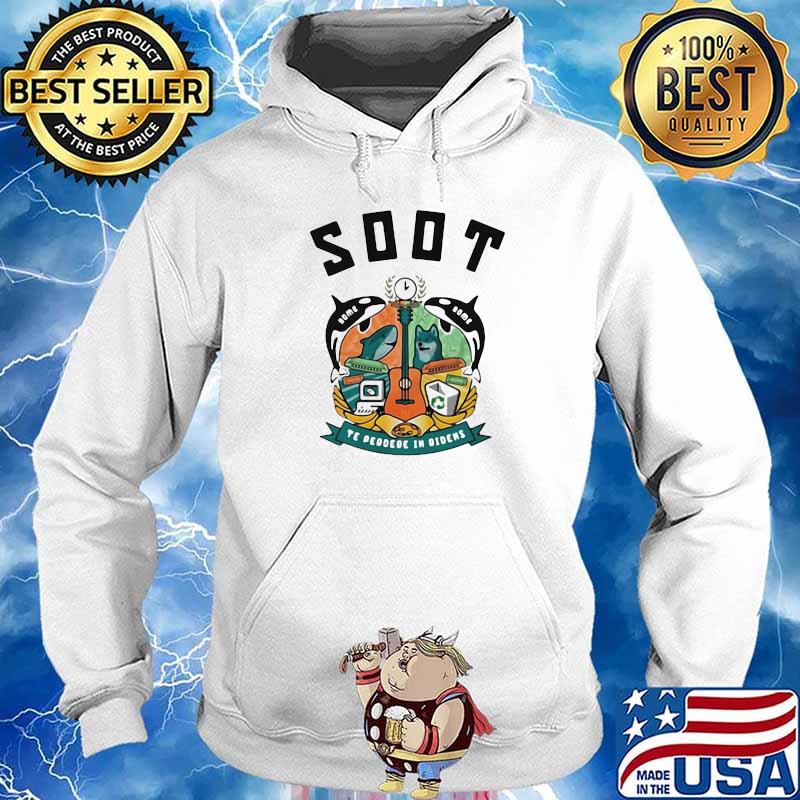 SOOT TE PERDRE IN RIDENS GUITAR FISH AND DOG SHIRT Hoodie
