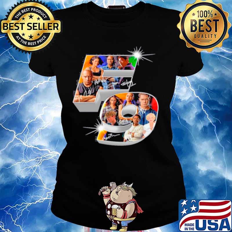 The Fast And Furious F9 Signatures Ladies tee