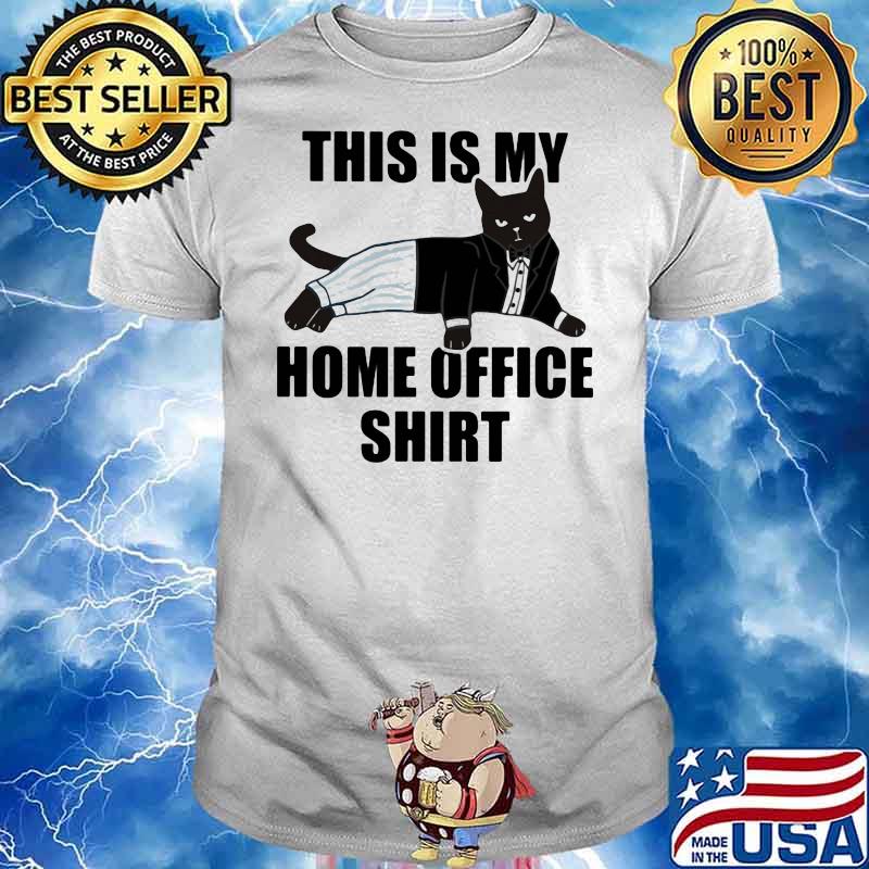 This Is My Home Office Cat Shirt
