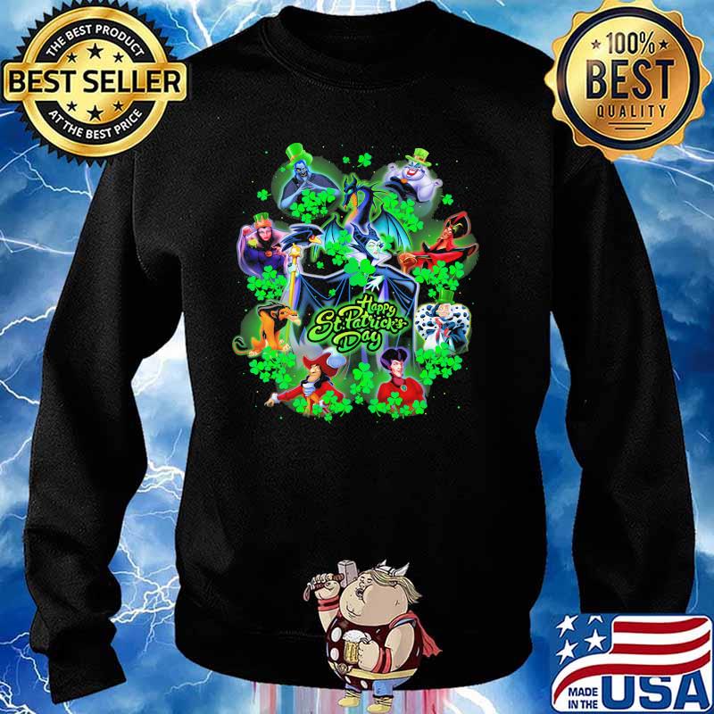 Villains Lucky Happy St Patricks Day Shirt Sweater