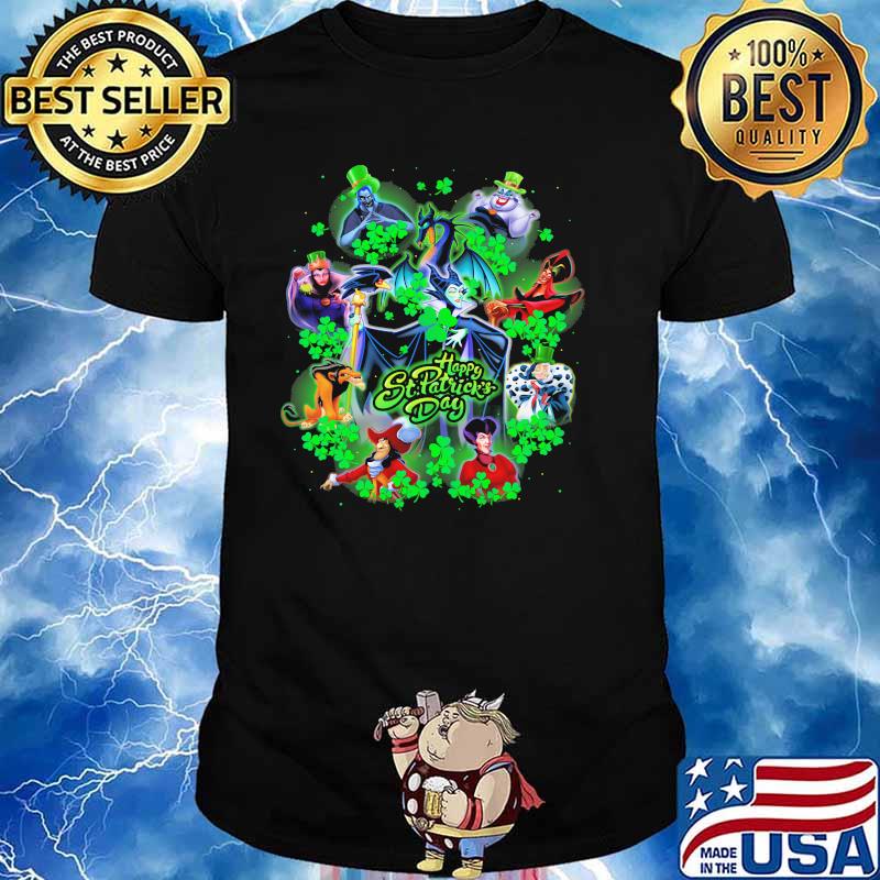 Villains Lucky Happy St Patricks Day Shirt