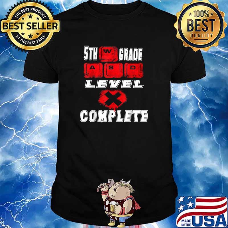 21 5th Grade Level Complete Graduation Gamer Graduationshirt Hoodie Sweater Long Sleeve And Tank Top