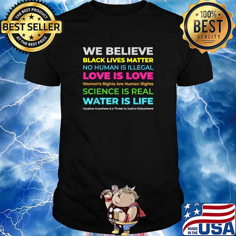 love is love water is life shirt