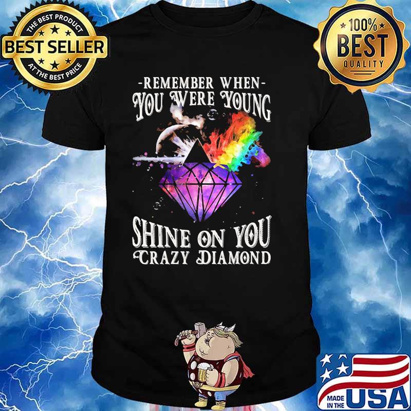 shine on you crazy diamond t shirt