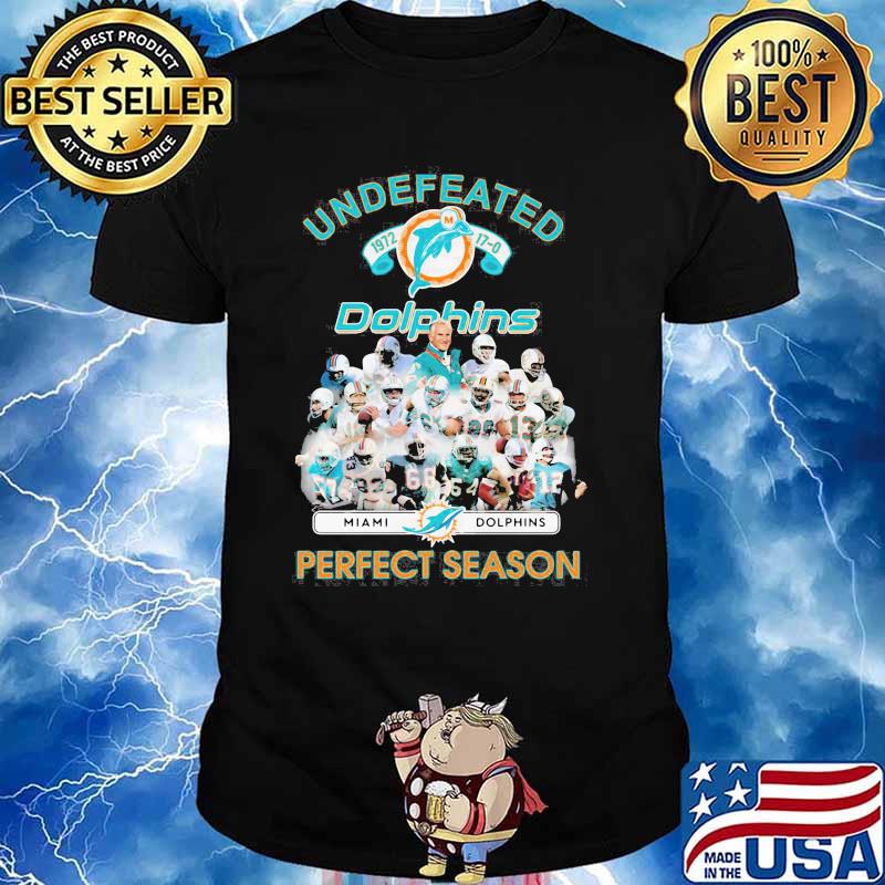 Miami Dolphins Undefeated 1972 Perfect Season Unisex T-Shirt