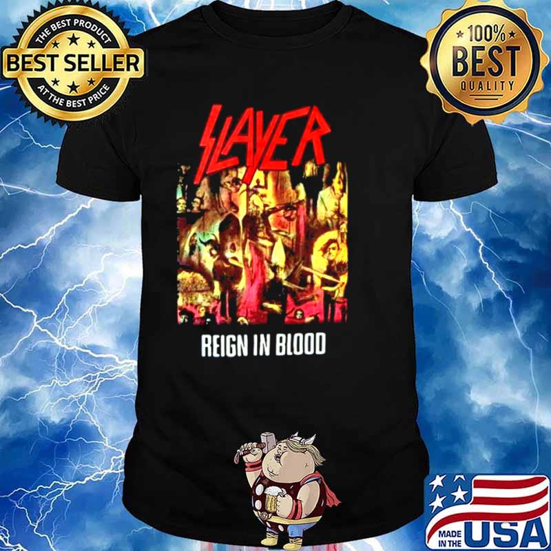 slayer reign in blood hoodie