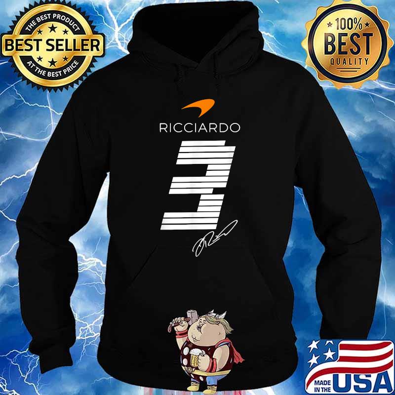 Ricciardo signature logo Shirt Hoodie