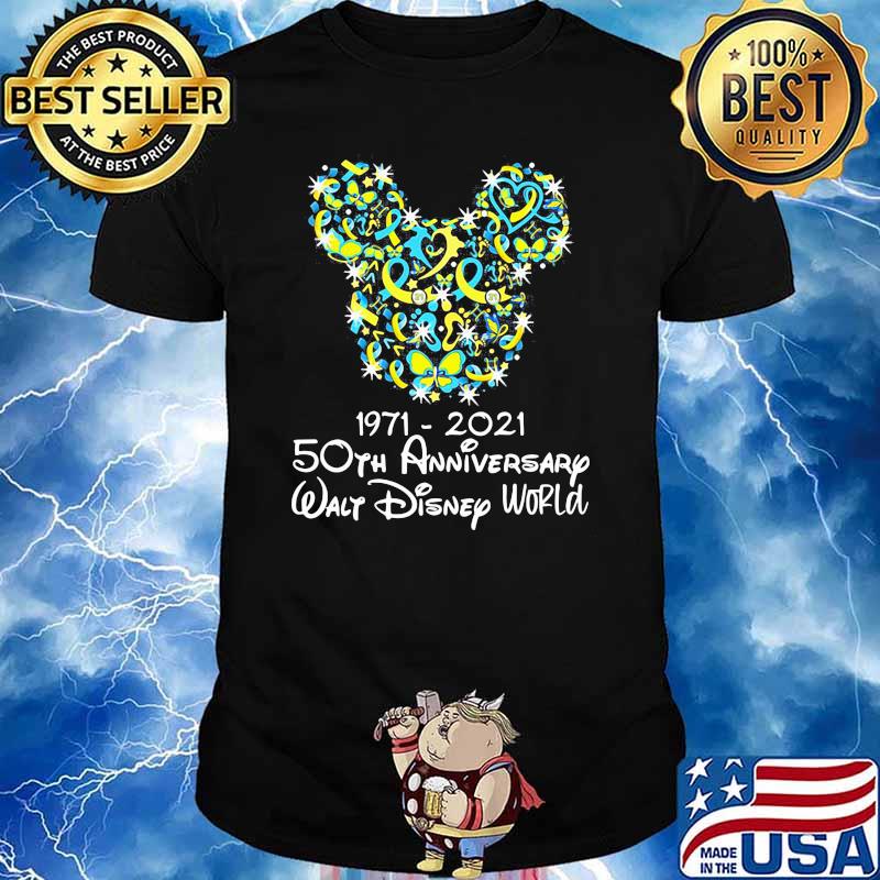 1971-2021 50th anniversary Walt Disney World shirt, hoodie