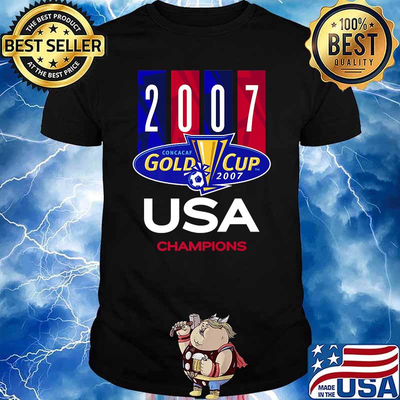 2007 concacaf gold cup usa champions shirt