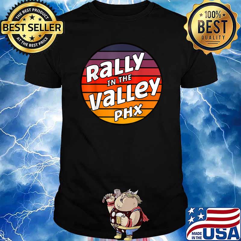Rally In the Valley PHX Basketball Vintage T-Shirt