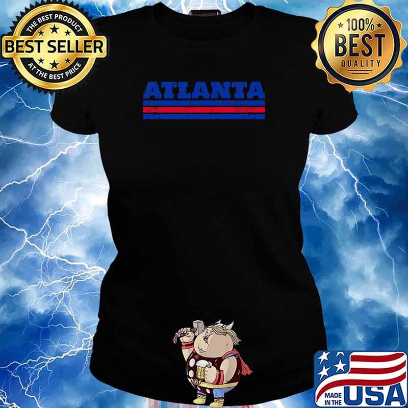 Atlanta Georgia Retro T-Shirt Ladies tee