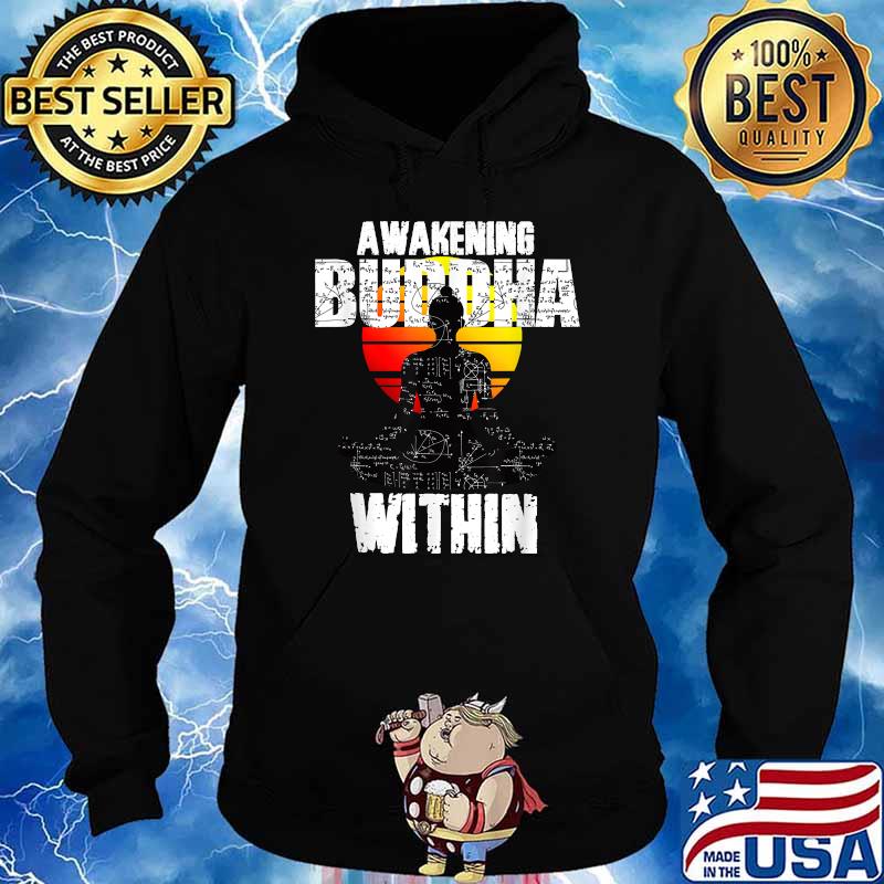 Awakening Buddha Within Awareness Sunset T-Shirt Hoodie