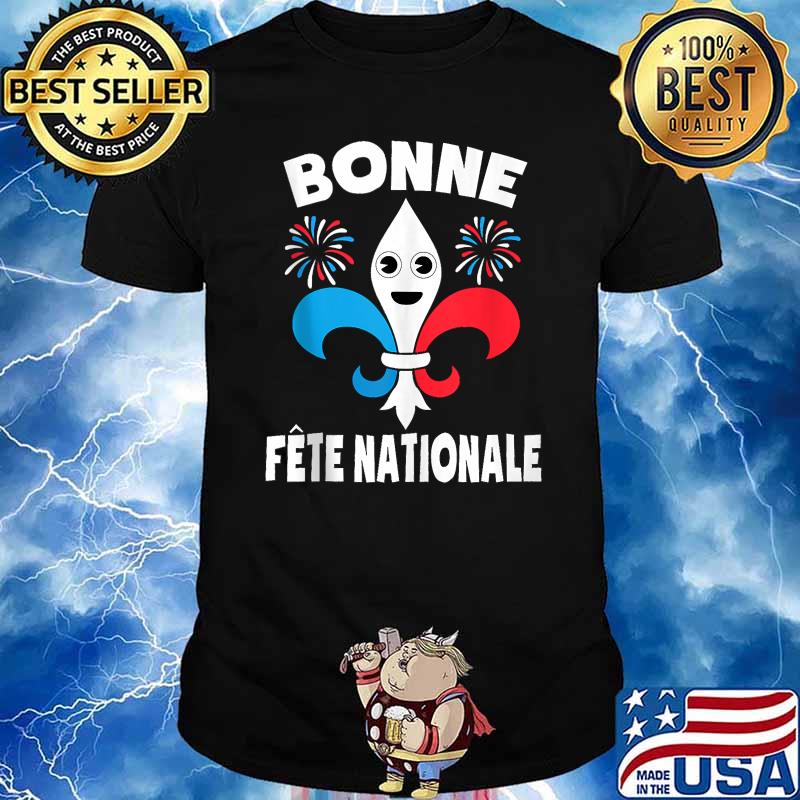 Bastille Day Shirt Bonne Fête Nationale 14 July Fleur De Lys Shirt
