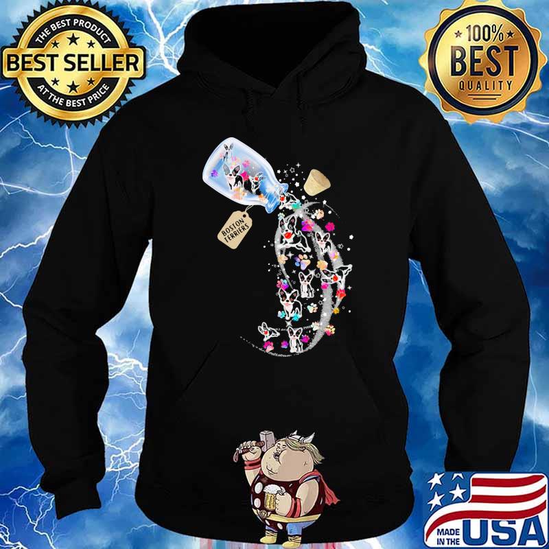 Boston Terriers Dog Bottle s Hoodie